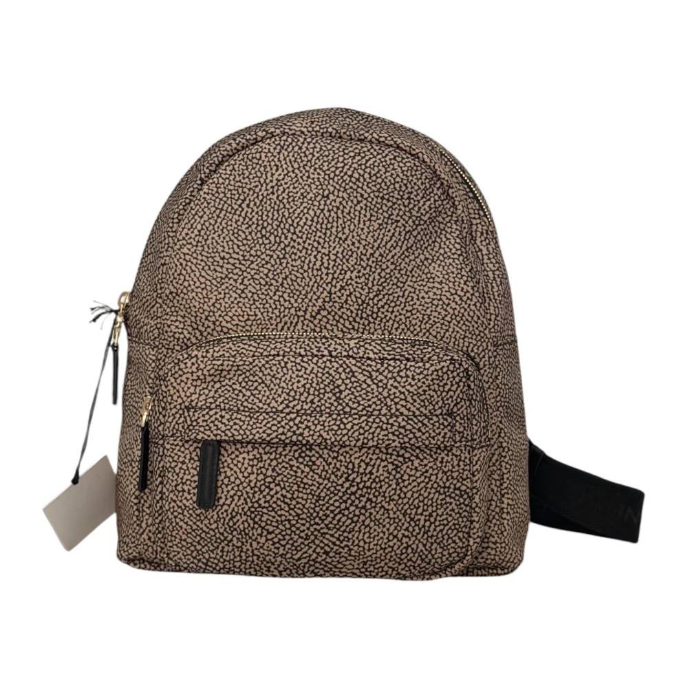 Borbonese B-Club Zaino Medio - Tasker - Dame - Brun - ONE SIZE - Uld
