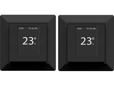 Mill Smart WiFi gulvtermostat 2-pack (sort)