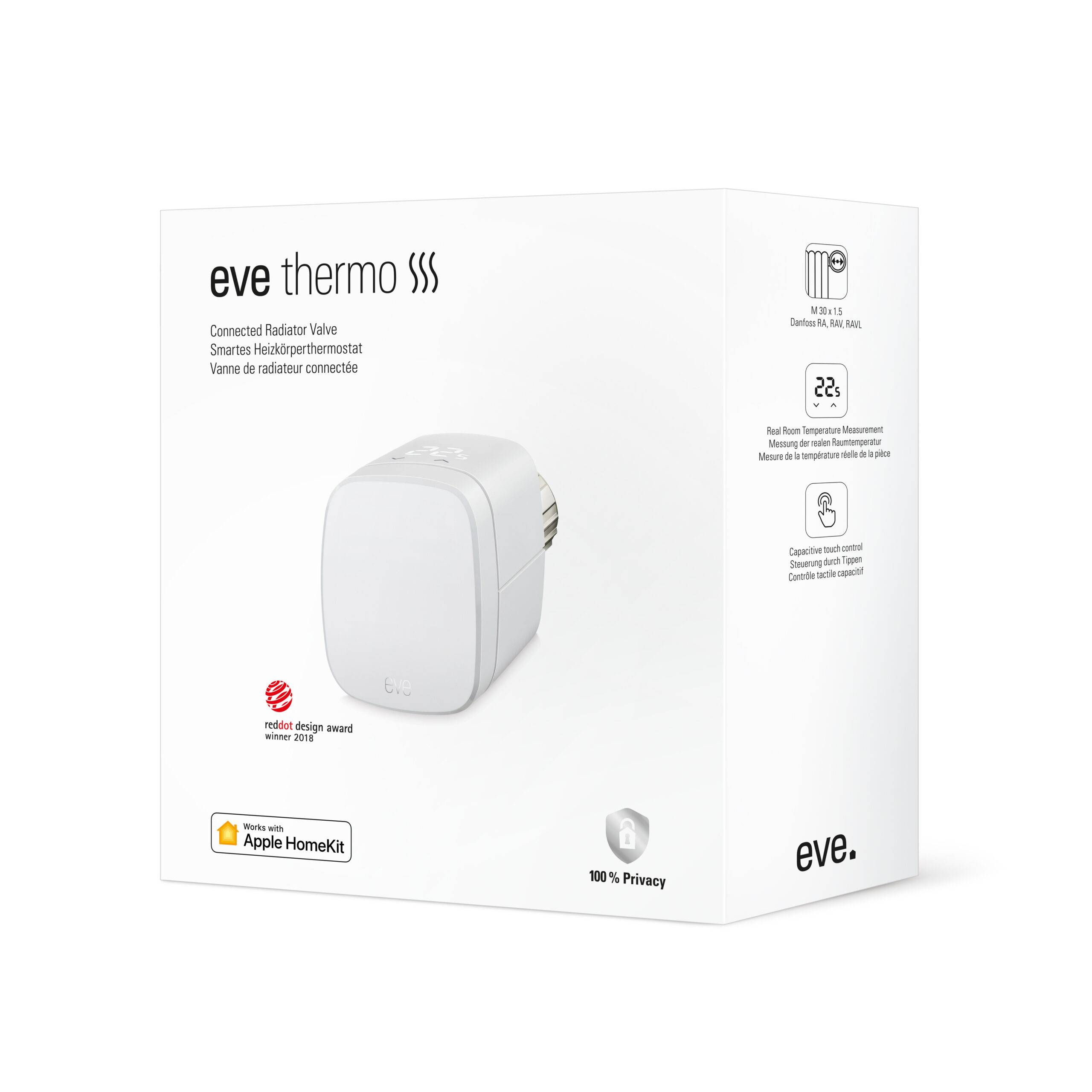 Eve Thermo Smart Termostat, Apple Homekit