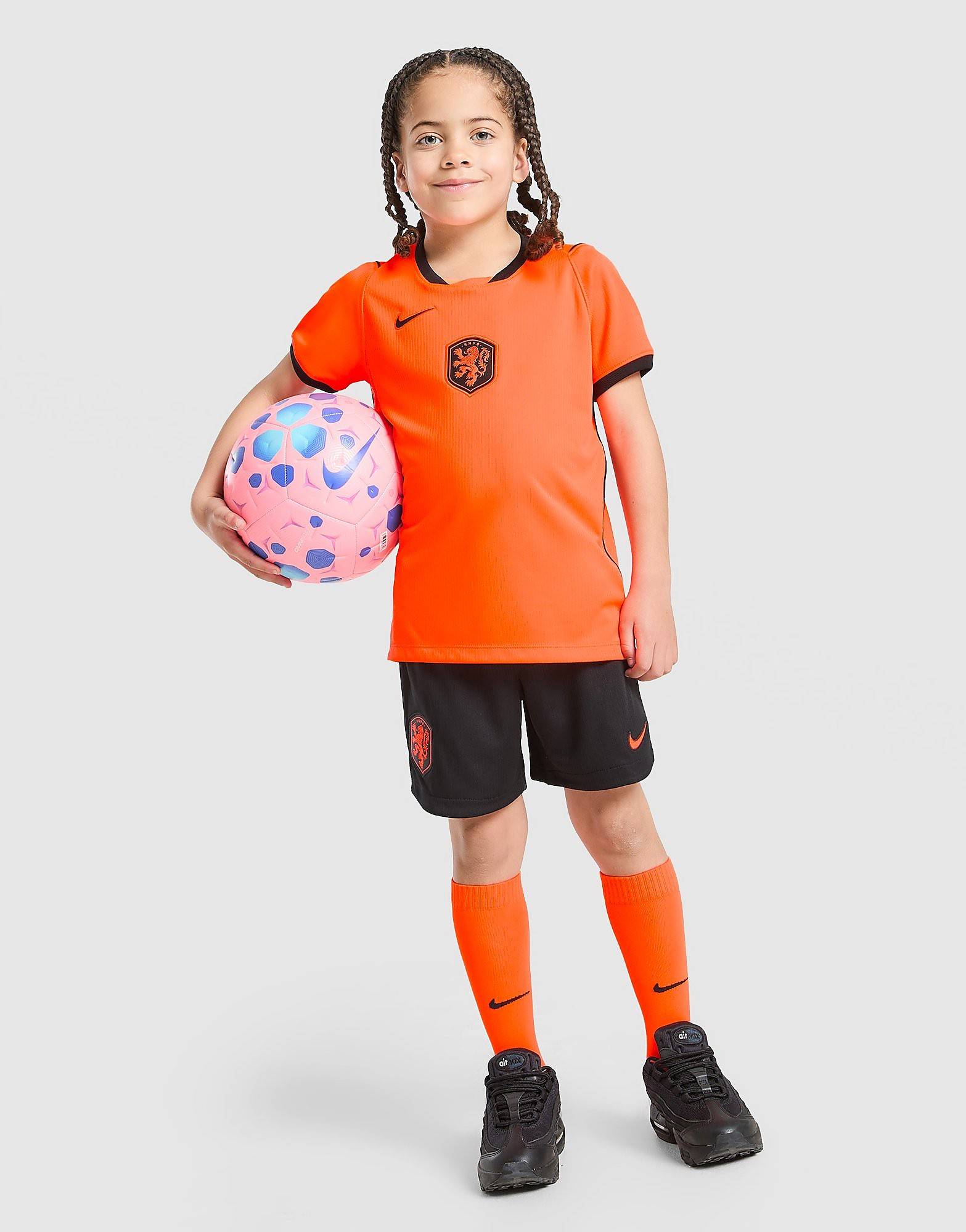 Nike Netherlands 2026 Home Kit Children, Orange