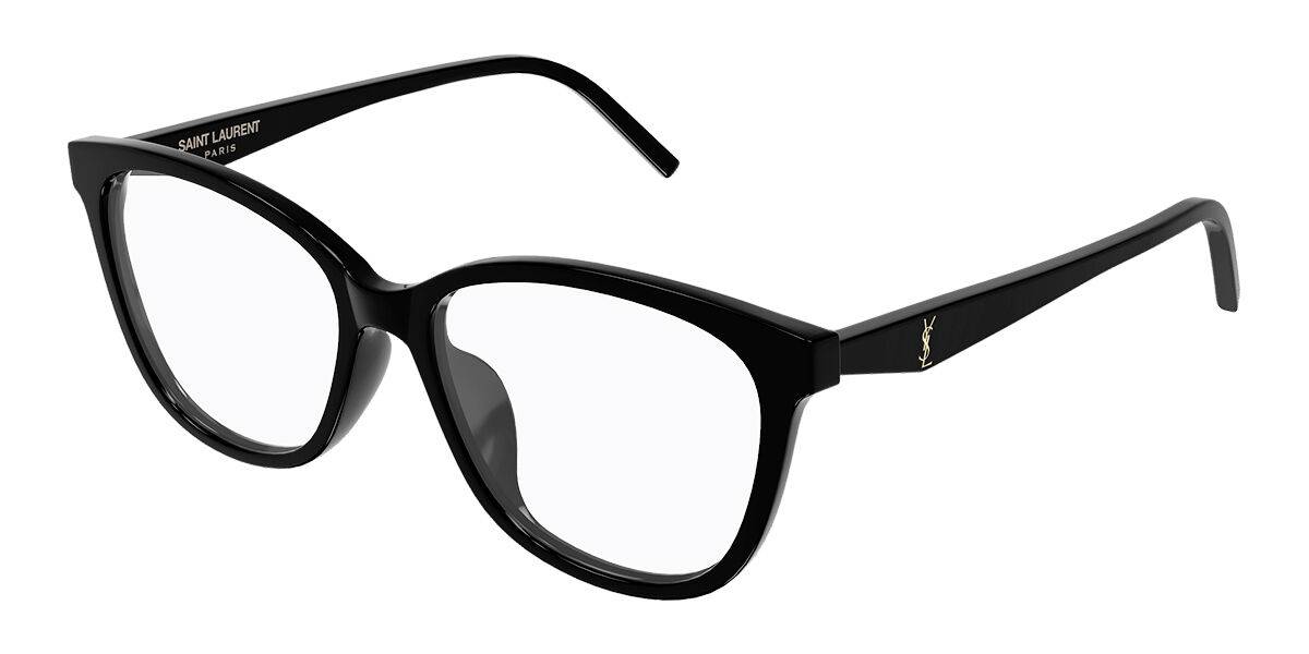 Saint Laurent SL M187/F Asian Fit 001 55 Briller Kvinder Black - Black - 55mm