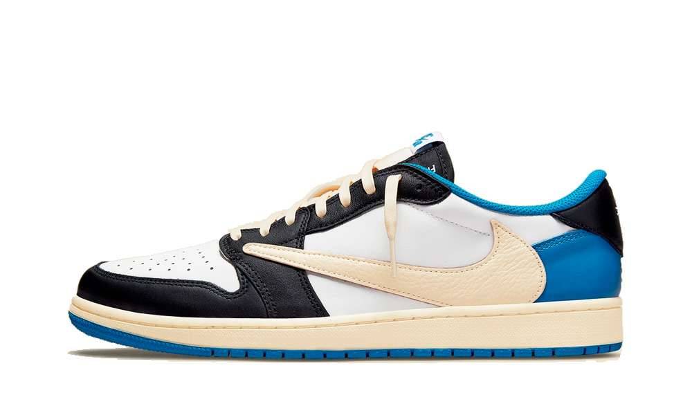 Jordan 1 Low x Fragment x Travis Scott "Military Blue" - 36