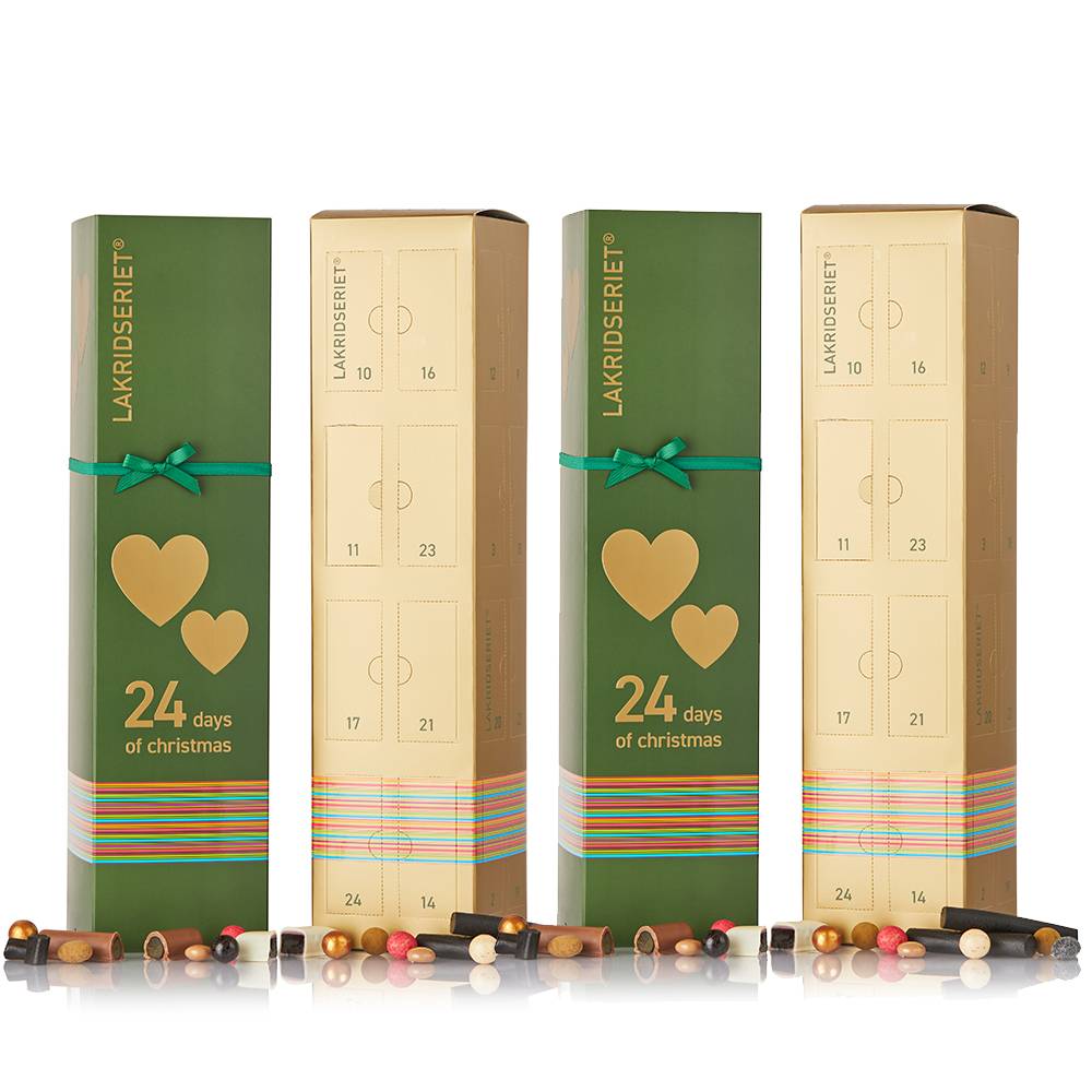 Ultimativ 2024 lakrids julekalender (XL) 2pak