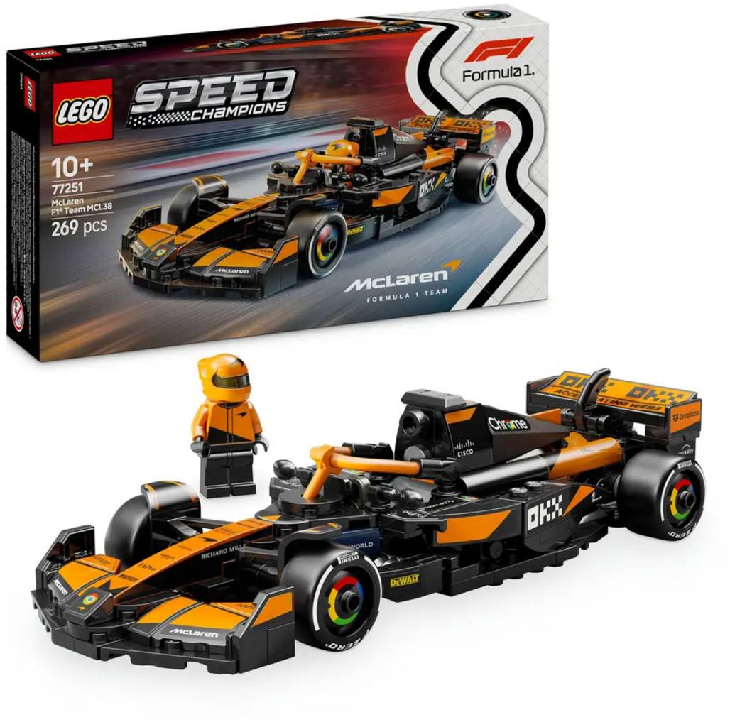 LEGO Speed Champions - 77251 McLaren F1® Team MCL38 Racerbil