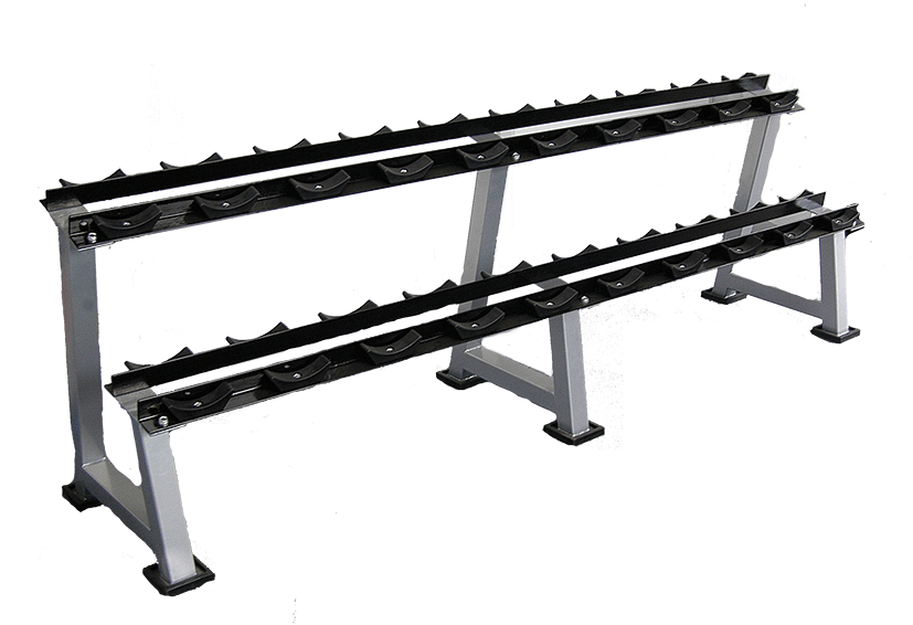 EVO Power - Hantelpaket / 12,5-35 kg inkl. stativ - Gympaket
