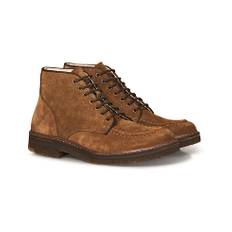 Astorflex Nuvoflex Lace Up Boot Dark Khaki Suede