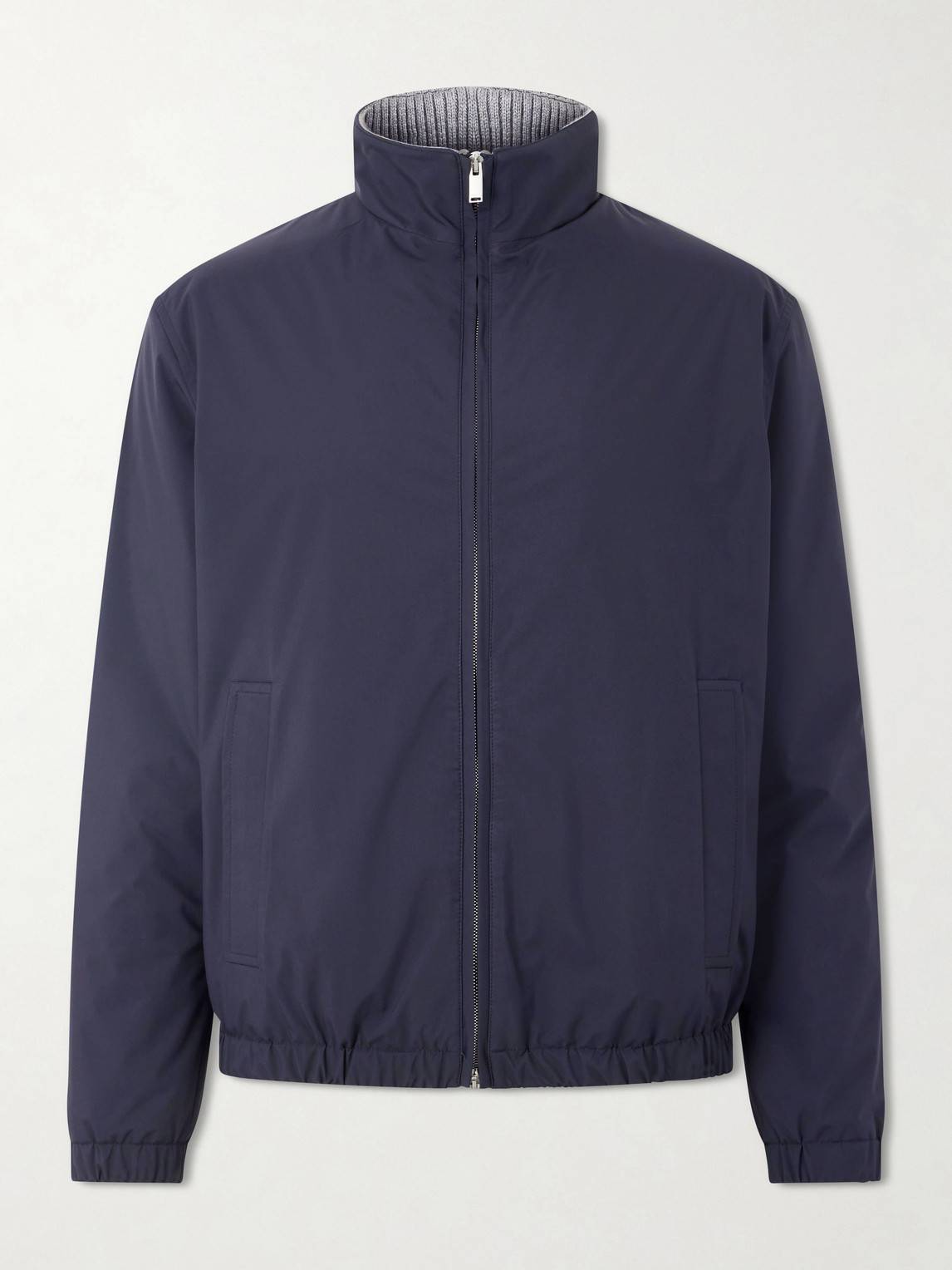 Lardini - Shell Bomber Jacket - Men - Blue - IT 56