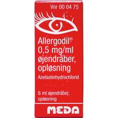 Allergodil Øjendråber Opløsning 0,05% - Allergodil - 6 ml / 0,05% - Lægemiddel