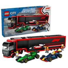 Lego City F1® Lastbil med RB20 & AMR24 F1-bilar