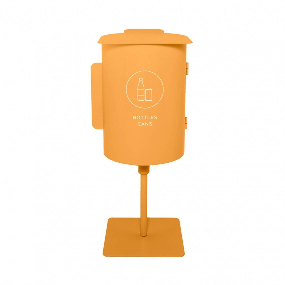 Källsorteringskärl Birdie - Singel, Utförande Bottles/Cans - 43 L, Färg Saffran