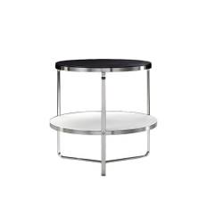 Flexform - Carlotta Sidobord, Svart - Små borde og sideborde - Antonio Citterio - Sort - Glas/Metal