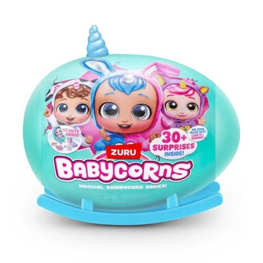 Rainbocorns Interaktiv Babycorn Surprise Överraskningsdockor 92108 docka leksak äventyr