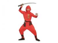 (ComputerSalg) Red Dragon ninja-dräkt