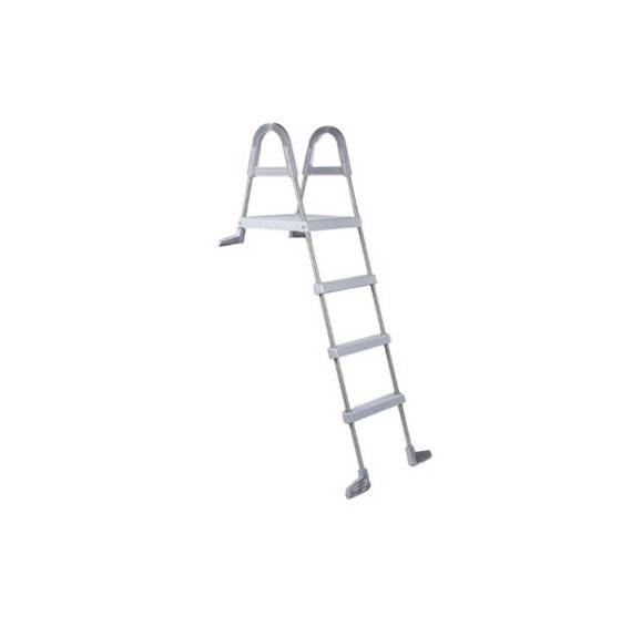 Stålstige til H120 cm pool (nedgravet) - PoolOasen