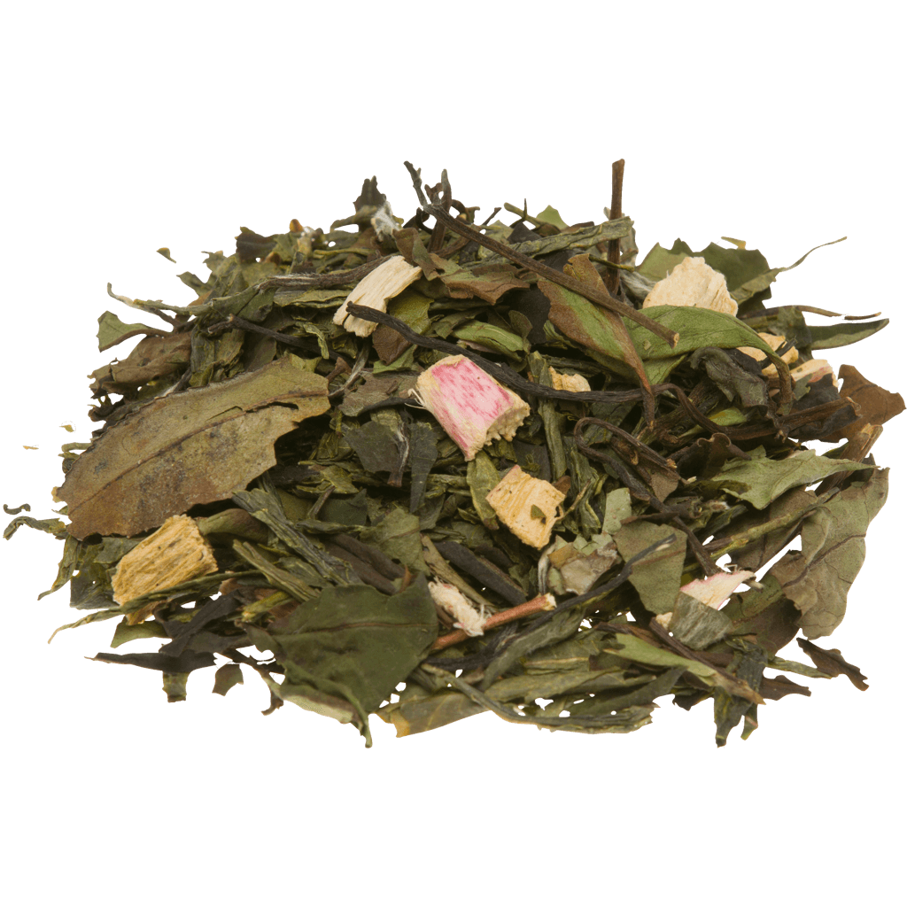 Rabarber & Vanilj – Grönt & vitt te – 200 g