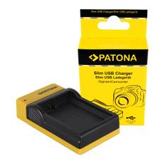 Slim micro-USB oplader til Nikon EN-EL14 CoolPix D3100 D3200 D5100 D5200 P7000 P7100 P7700