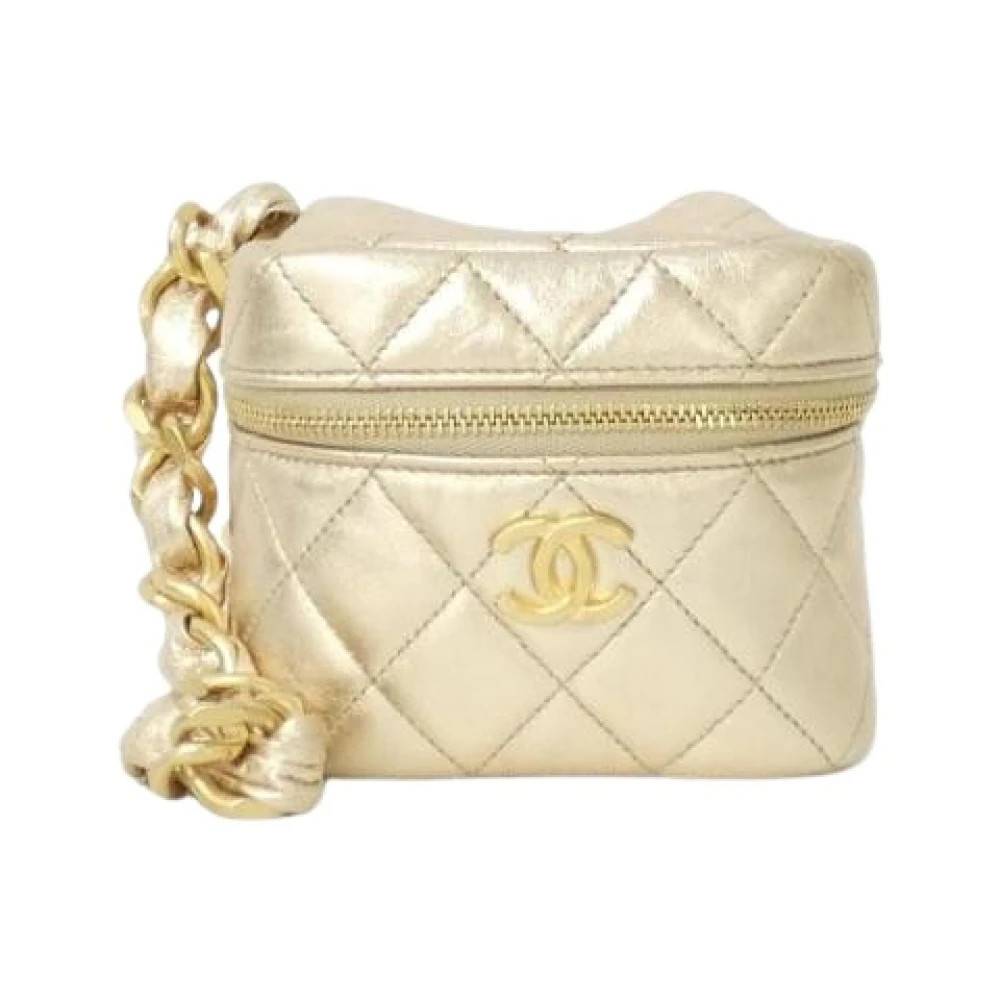 Chanel Vintage - Pre-owned Mini Pouch Vintage - Dam - ONE Size - Läder
