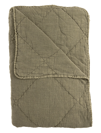 C'est Bon Bedspread - Home - ARMY / green
