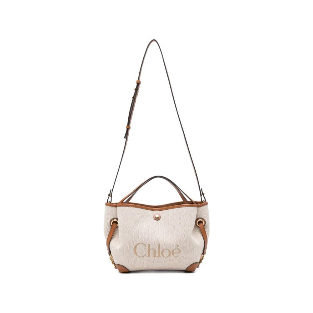 Chloé - Clover Double Carry Bag Väskor - Dam - ONE Size - Bomull