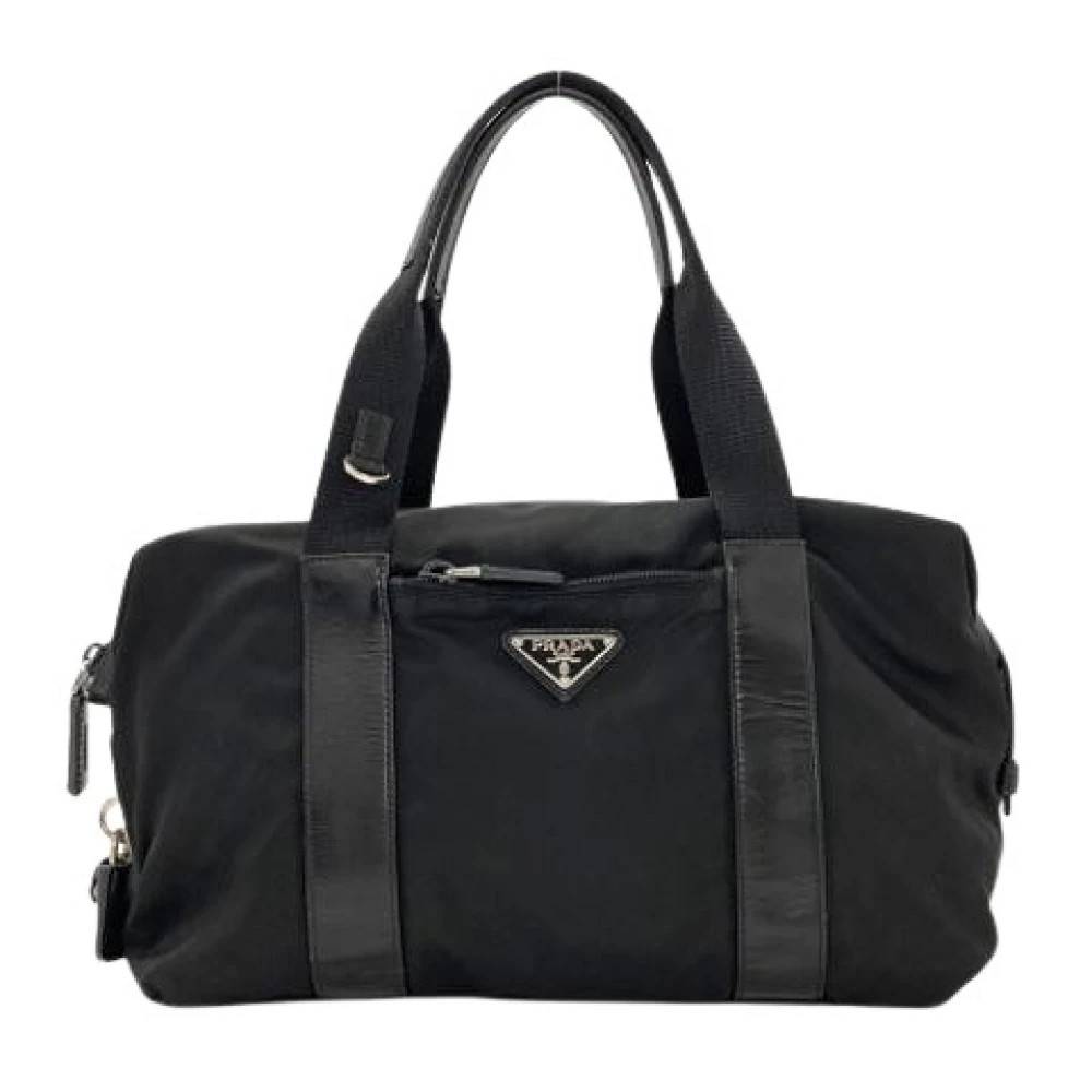 Prada Vintage Pre-owned Vintage Tote Bag - Vintage - Dame - Sort - ONE SIZE - Nylon