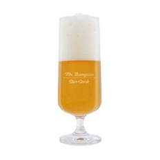 Ölglas med gravyr - Script