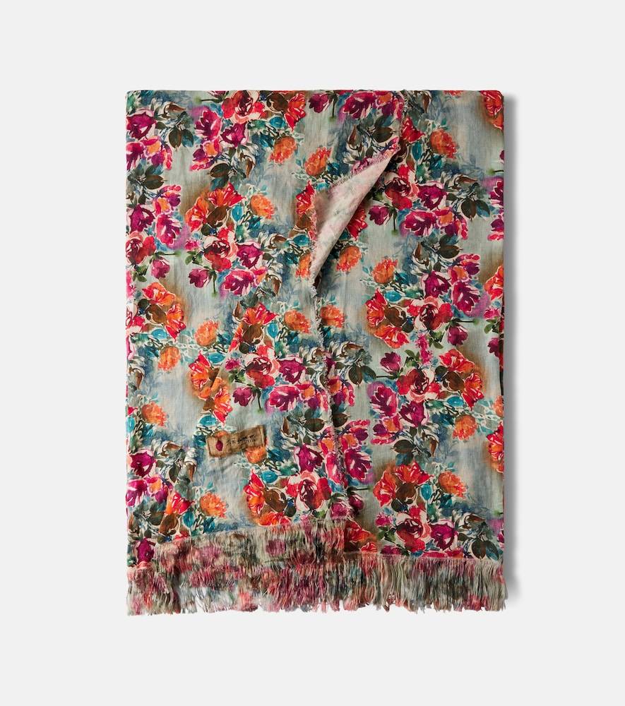 The House of Lyria Tormento floral linen tablecloth