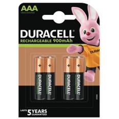 Duracell AAA genopladelige batterier, 4 stk.