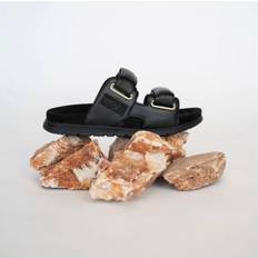 WODEN Lisa leather sandal sort - 36, 37, 38, 39, 40, 41, 42