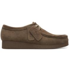 Clarks W Wallabee EVO Sh Sko Olive Suede 37
