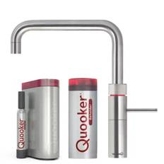 Quooker Fusion Square Rustfrit stål 5i1, inkl. Pro3 beholder & Cube køler