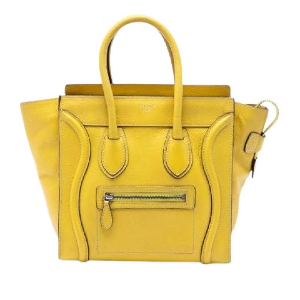 Celine Vintage - Pre-owned Micro Luggage Tote Vintage - Dam - ONE Size - Läder