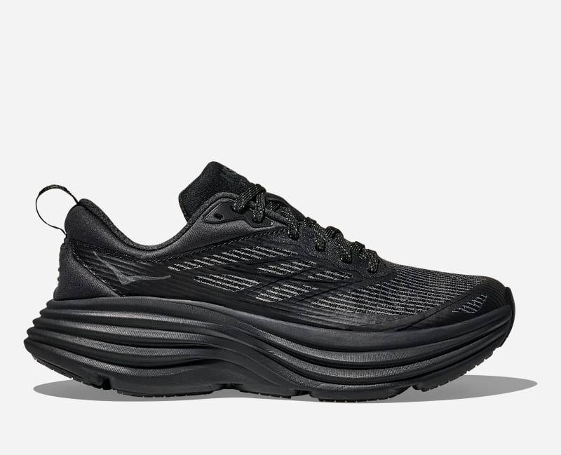 HOKA Stealth/Tech Bondi 8 Caged Schuhe in Black Größe 44 | Lifestyle