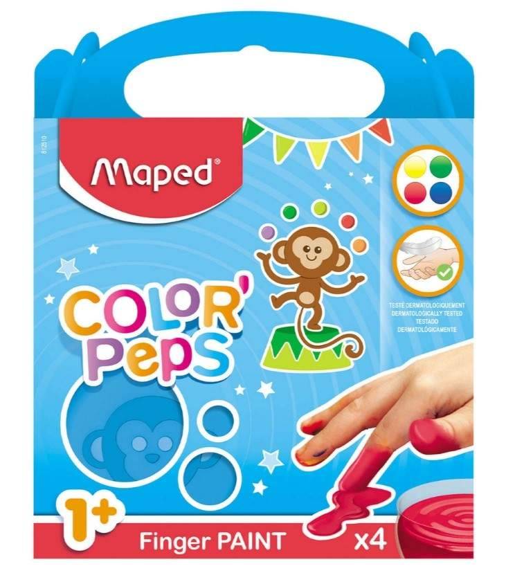 Colorpops fingerfärg 4st.