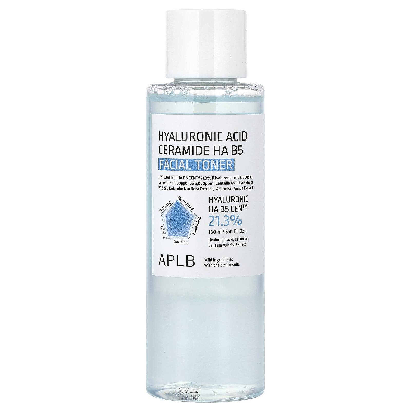 APLB Hyaluronsyra Ceramid HA B5 Ansiktsvatten, 160ml (5,41 flyt. oz)