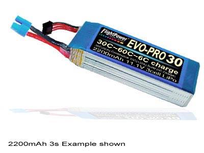 FLIGHTPOWER EVO-PRO 30 11.1V 5200mAh 3cell