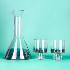 Kristallglas kanna vattenkanna kall vattenkokare juicebehållare flaska glas kallvattenkanna kaffe te drinkware för kök