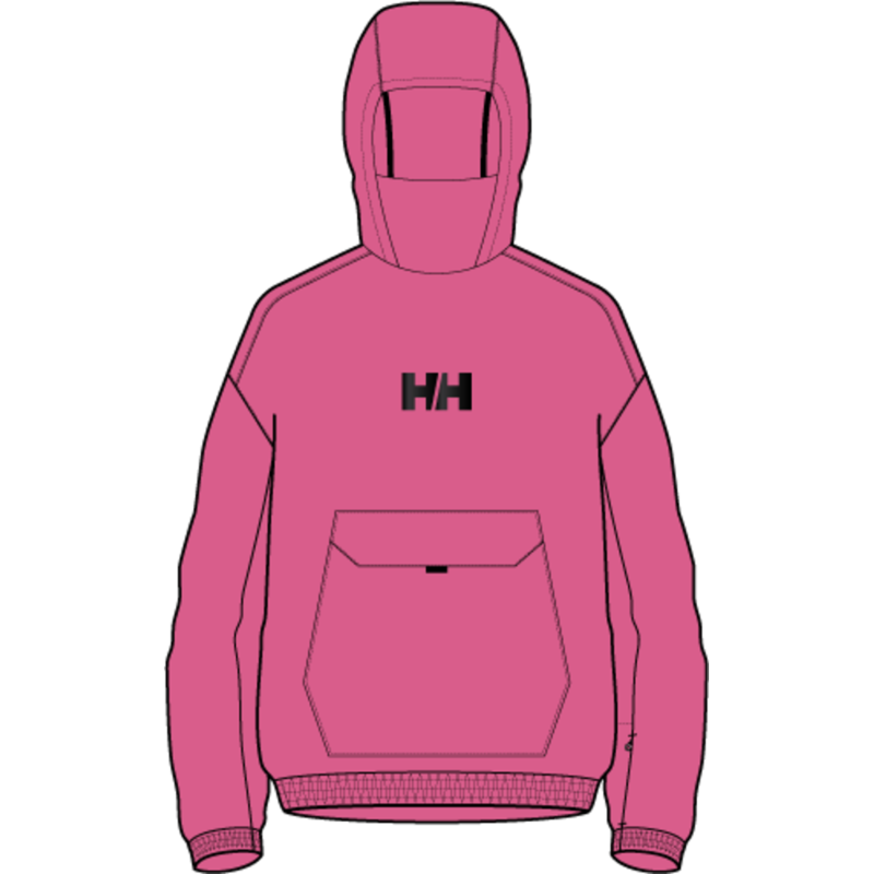 Helly Hansen Powder Softshell Hoodie - Skidjacka - Børn Hot Pink Child's height 134 cm