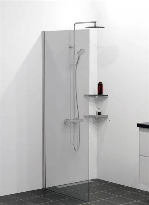 Cabinex Fast Duschvägg (Skärmvägg) 50x190 Frostat glas