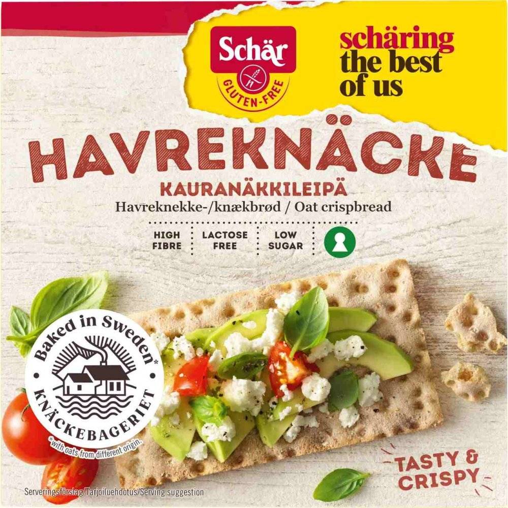 KLIPP! Havreknäcke Glutenfritt 215 g -Schär
