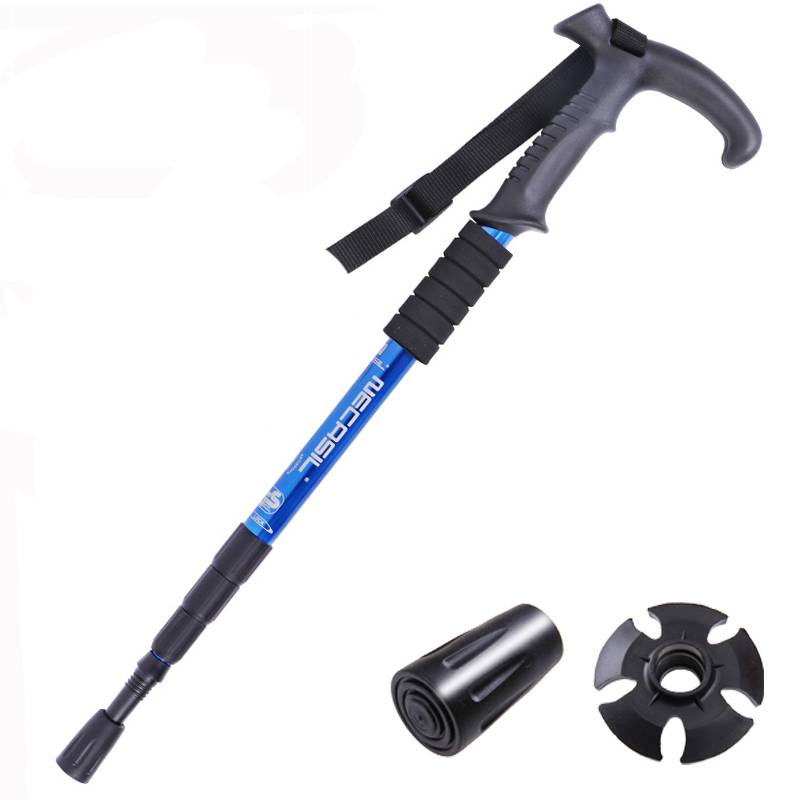Fonoun promenadkäppar klättring alpenstock 50-110cm antisladd slitstyrka lätt stötdämpning fg101