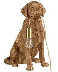 Bordslampa Hund MARLEY Guld