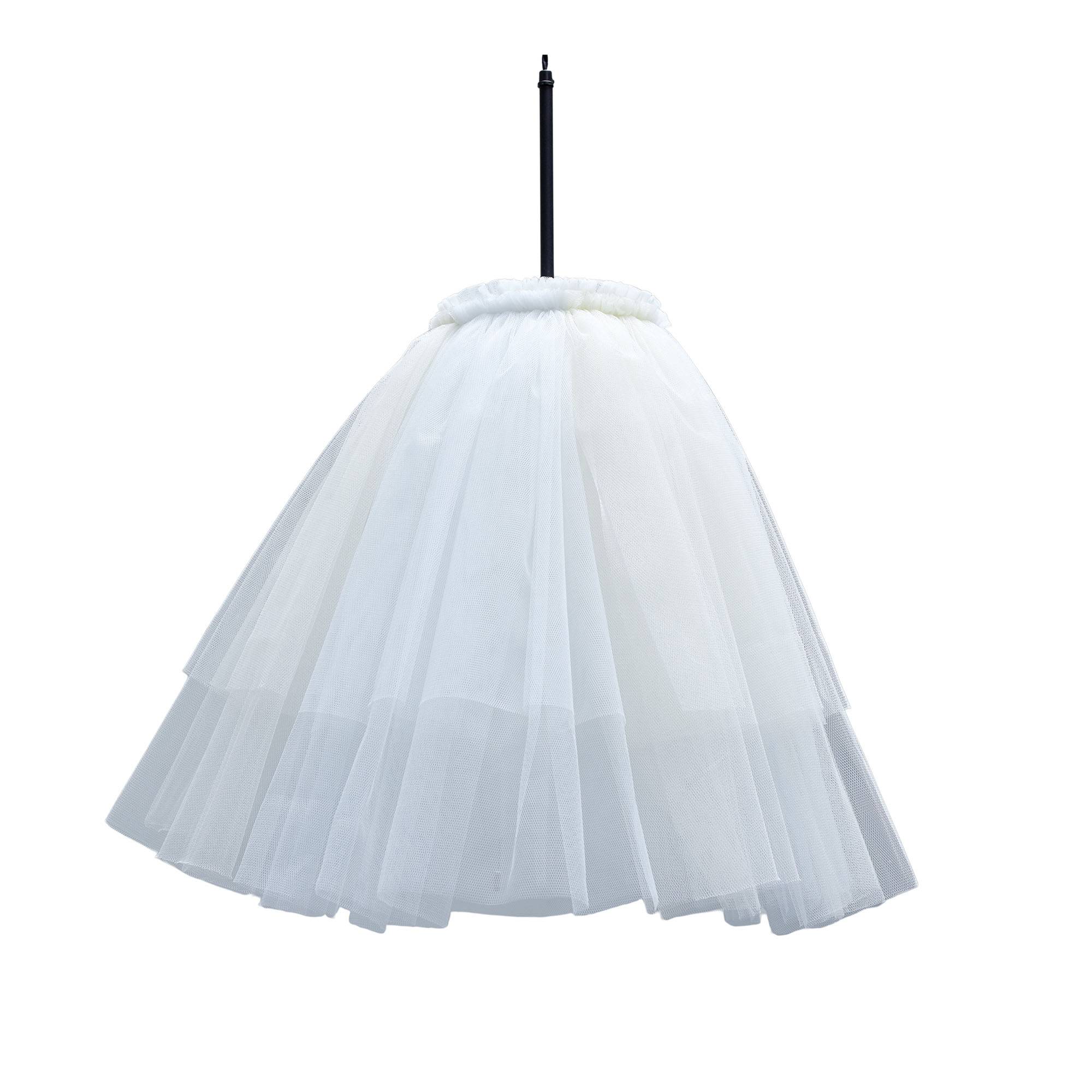 Ingridsdotter - Liv loftlampe - Pendellamper - Jonas Bohlin - Hvid - Metal/Tekstilmateriale