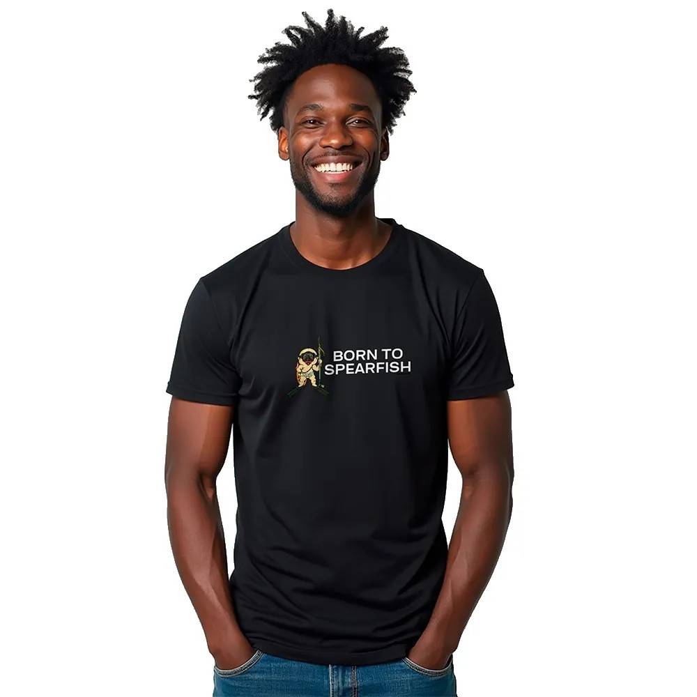 Kruskis Born To Spearfishing T-shirt Med Korte ærmer
