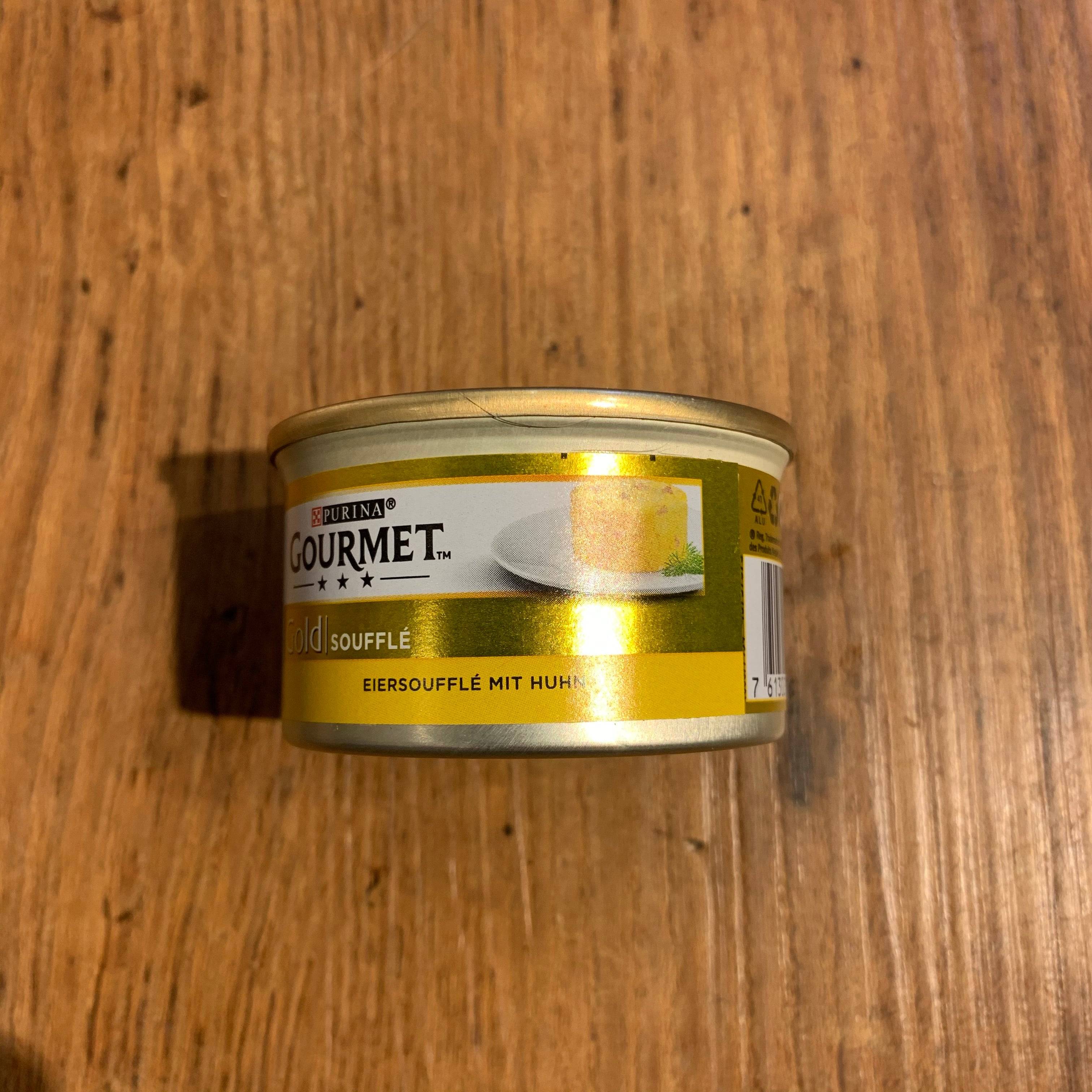 Gourmet Gold dåsemad (mange varianter) - Æggesoufflé og kylling