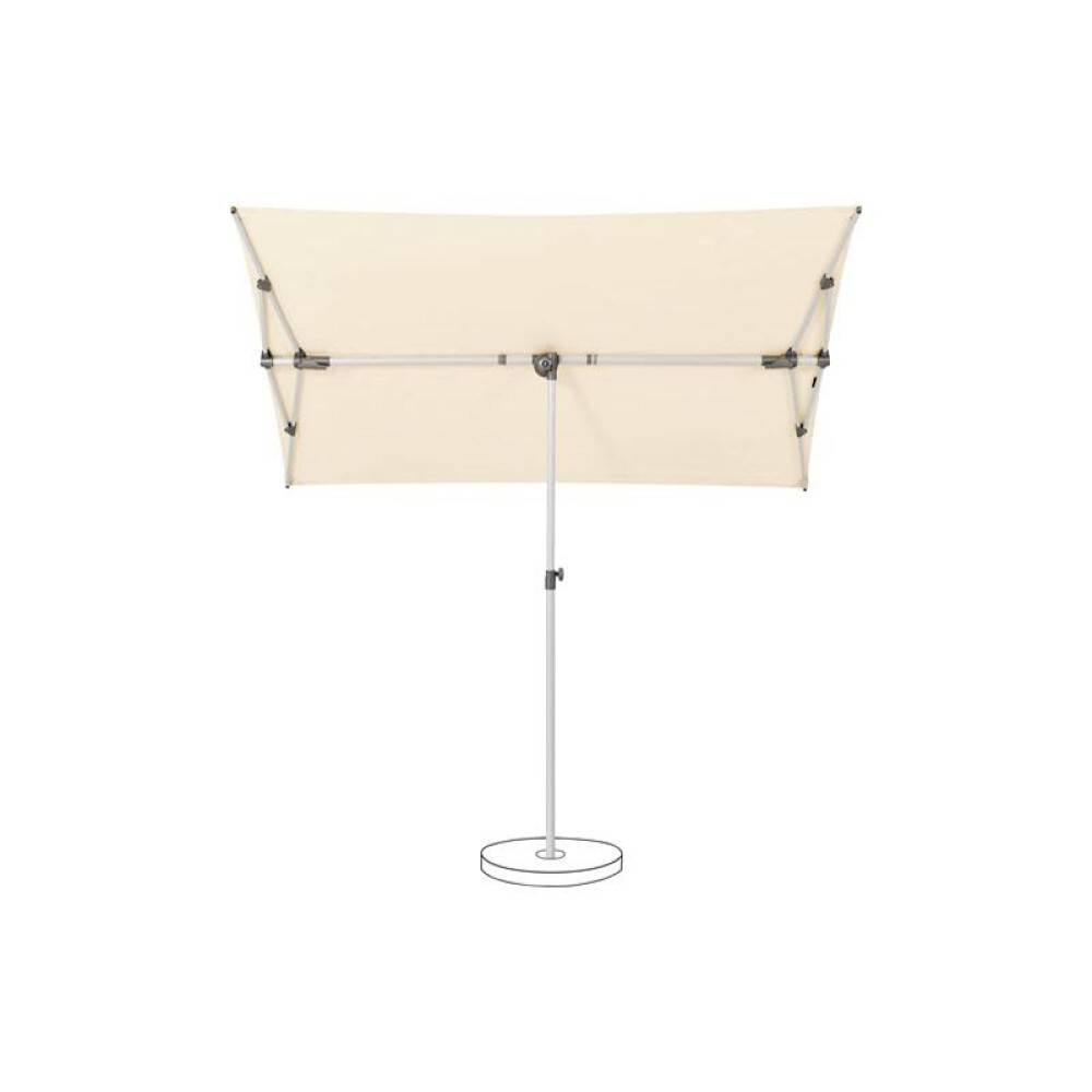 Suncomfort by Glatz parasol Flex Roof creme/alu 210x150 cm