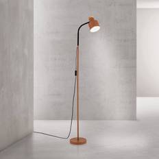 ORION Gulvlampe Gili, Rød, Stue/spisestue, Metal, Moderne, Læselampe