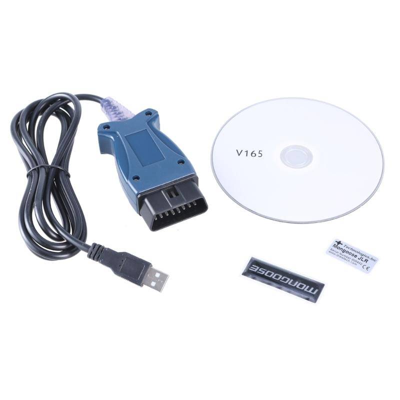 OBD2 Skannerkabel JLR V160 SDD Auto USB Diagnostikverktyg Fordons OBD2 Skanner gray