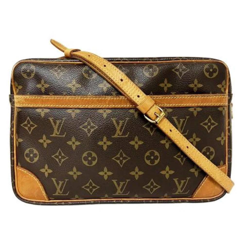 Louis Vuitton Vintage Pre-owned Trocadero Monogram Skuldertaske - Vintage - Dame - Brun - ONE SIZE - Uld