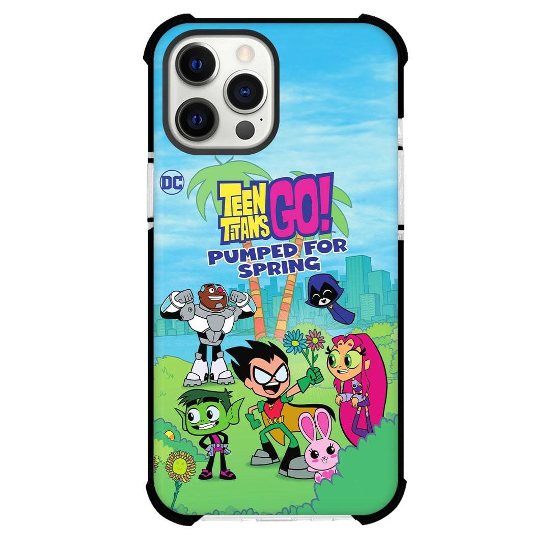 Teen Titans Go Phone Case For iPhone Samsung Galaxy Pixel OnePlus Vivo Xiaomi Asus Sony Motorola Nokia - Teen Titans Go Pumped For Spring Cartoon Art Poster.