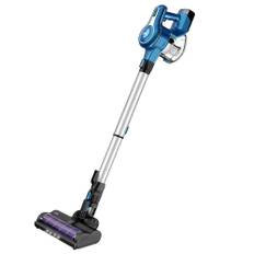 INSE S6P Cordless Vacuum Cleaner with 2 Batteries, Up to 80min Run-time Rechargeable Stick Vacuum, Lightweight Powerful S6P blå